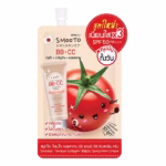 Smooto Tomato Collagen BB CC Sunscreen Cream SPF50 PA+++ 8g.